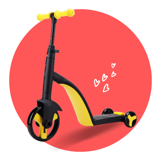 Little Bambino 3-in-1 Scooter Yellow