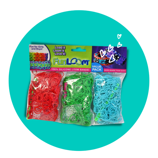 Fun Loom Refill Pack 1800 pcs